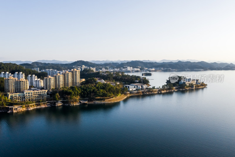 浙江杭州千岛湖航拍