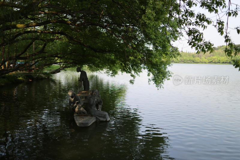 浙江杭州西湖风景区茅家埠