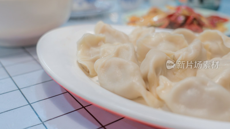 东北菜美食饺子春节食物传统文化