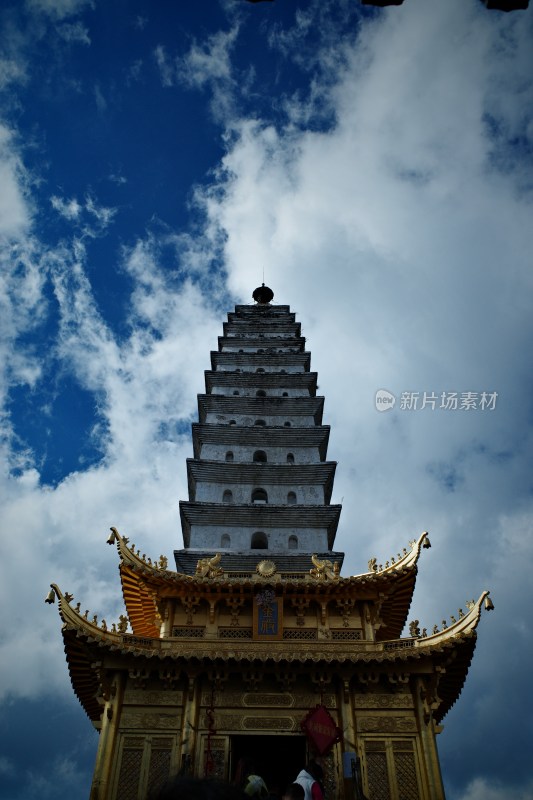 云南大理鸡足山景区