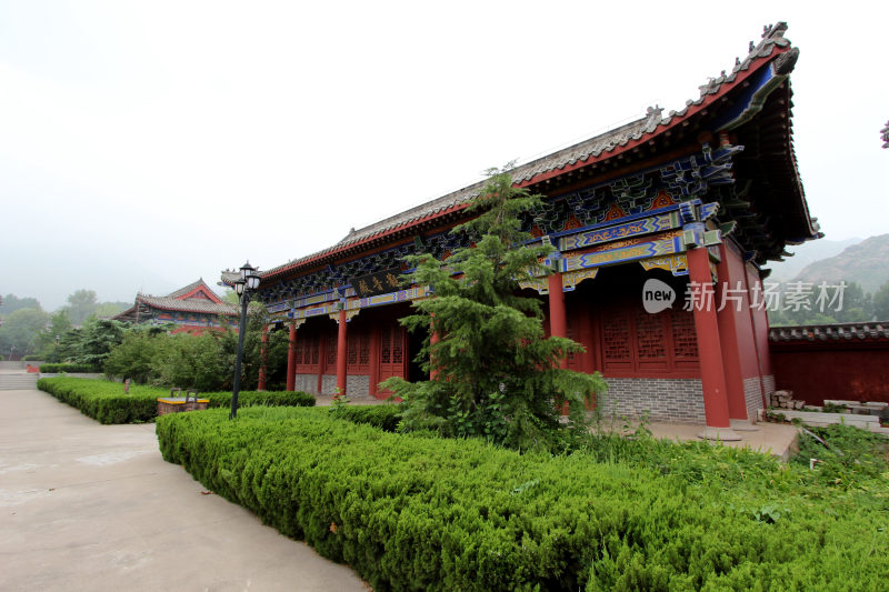 山东著名旅游景点醴泉寺建筑风格