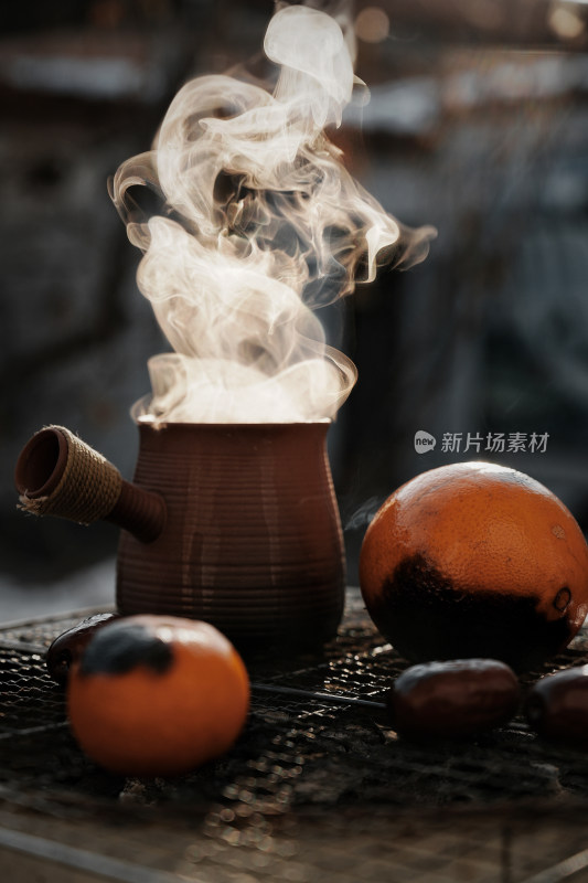 围炉煮茶