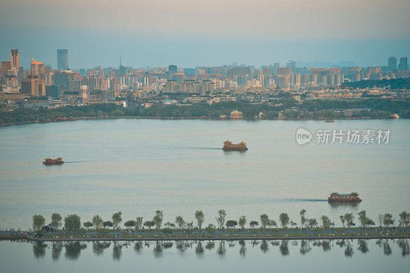 杭州西湖宝石山风景区