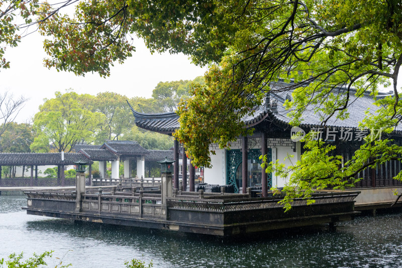 烟雨江南无锡蠡园春色