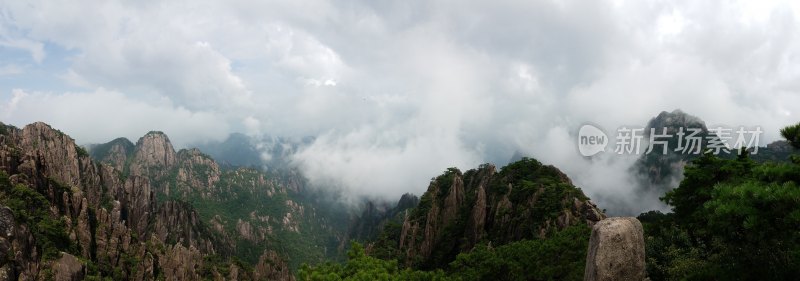 大美中国自然风光黄山风景区旅游景点