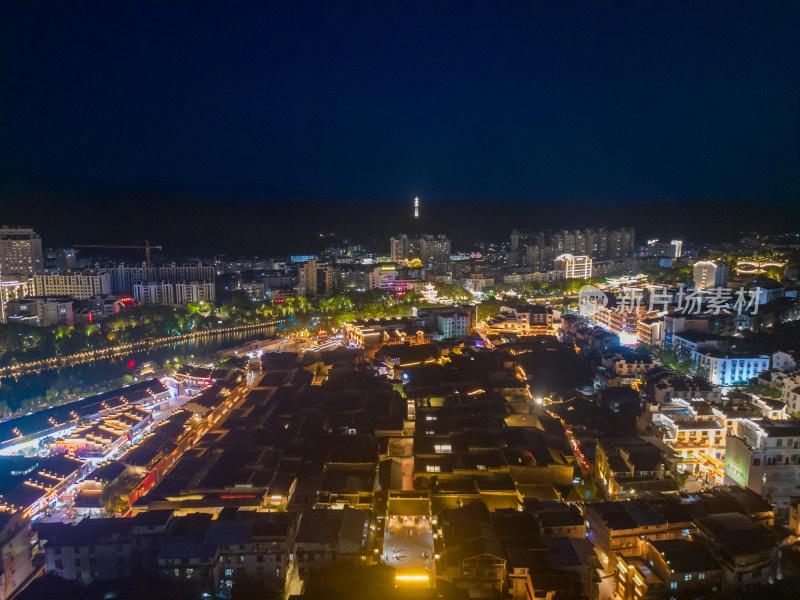 福建三明泰宁古城夜景