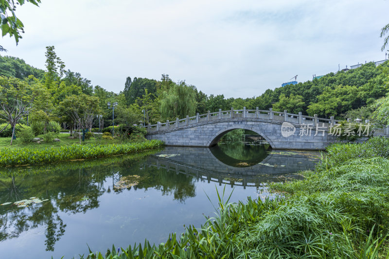 武汉江岸区解放公园风景