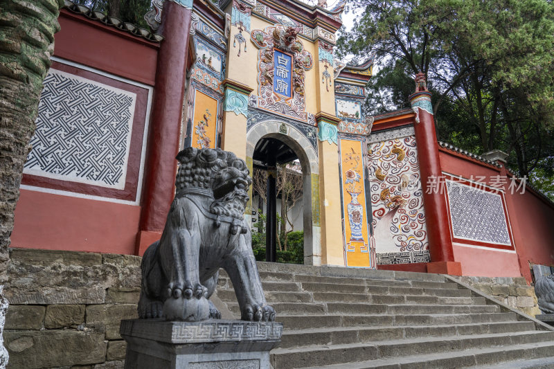 重庆奉节白帝城白帝庙