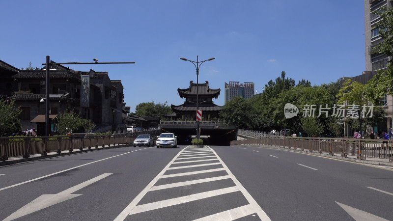 京杭大运河江苏扬州古邢沟