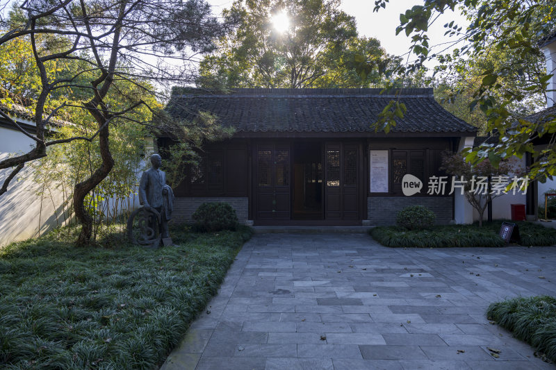 杭州西湖茅家埠江南水乡风景