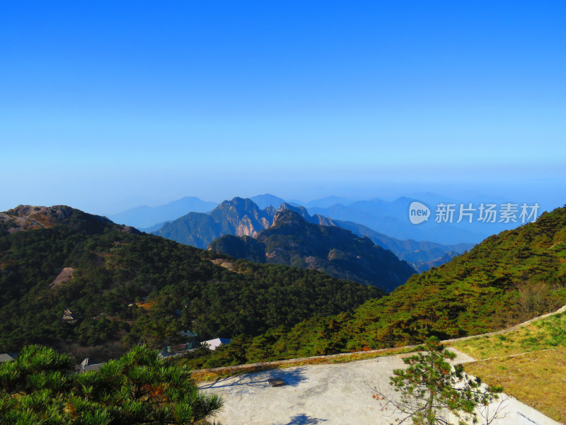 中国安徽黄山旅游风光