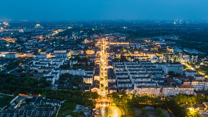 乌镇景区夜景