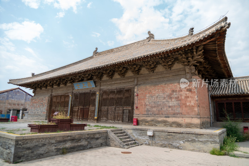 河北张家口蔚县灵岩寺大殿