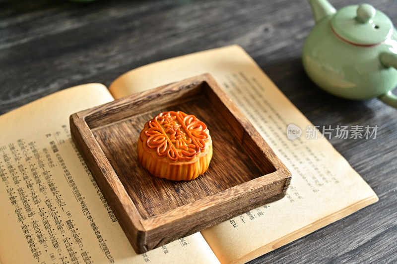 中国传统节日中秋节美食月饼