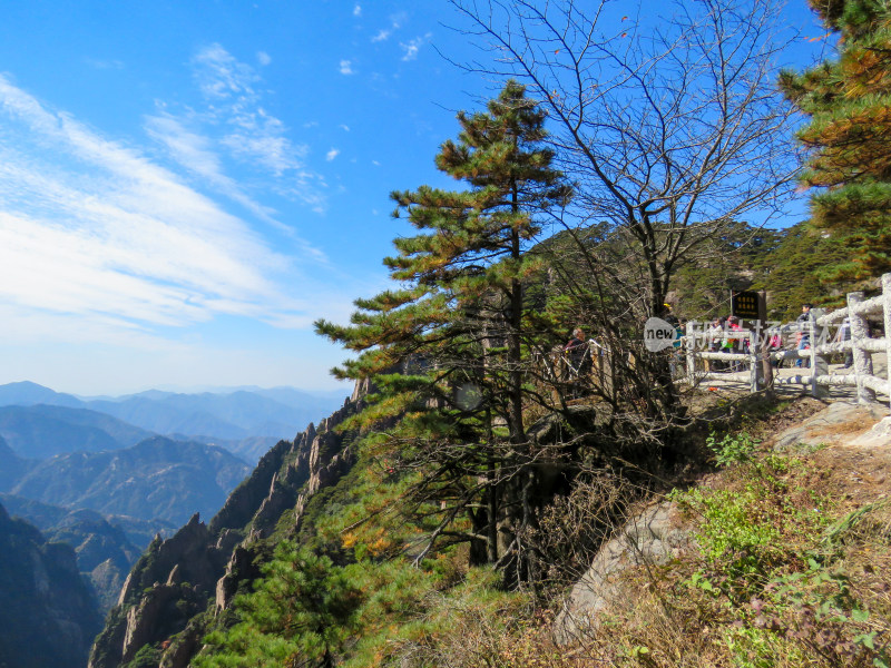 中国安徽黄山旅游风光