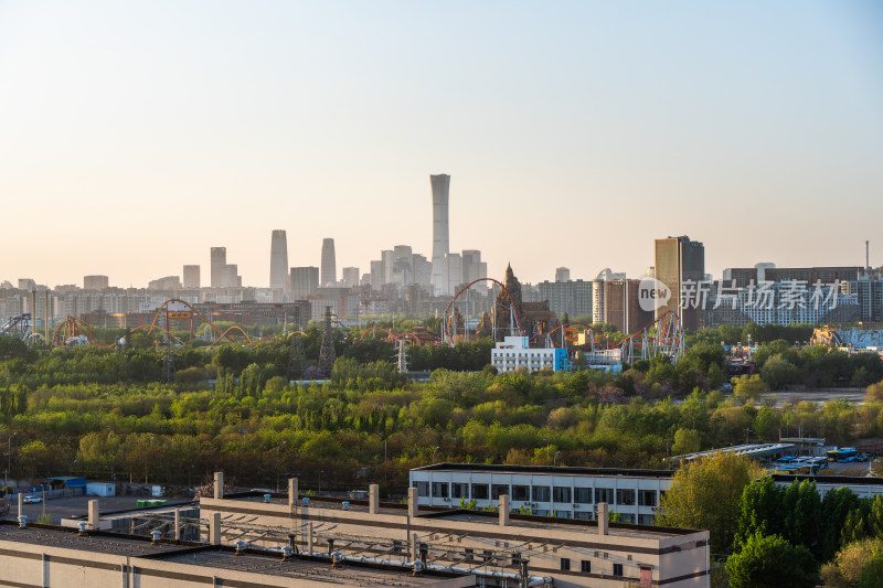 中国北京欢乐谷城市cbd建筑