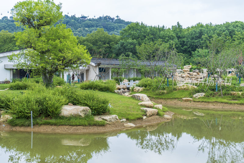 武汉东湖磨山景区风光