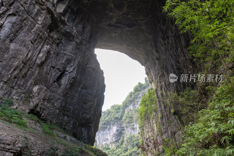 重庆武隆后坪乡天坑群景观