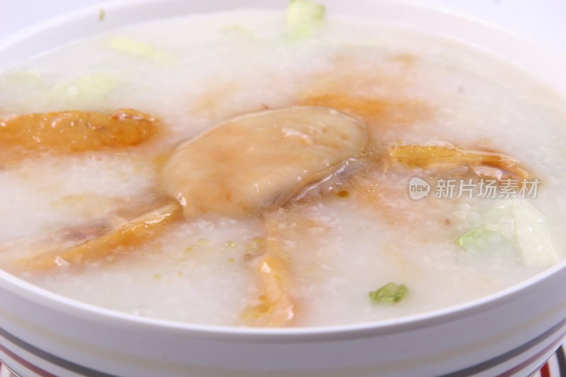 鲍鱼鸡肉粥