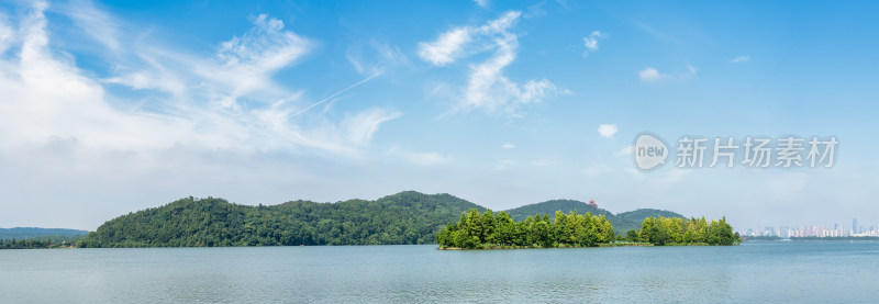 武汉东湖磨山景区远景