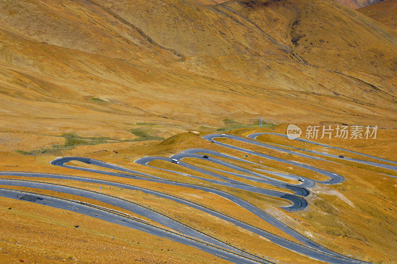 珠峰108拐国道318公路