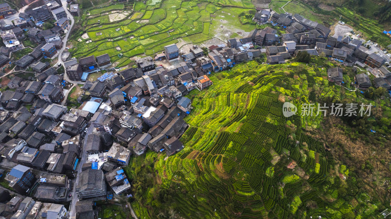 广西柳州市程阳八寨春天风光