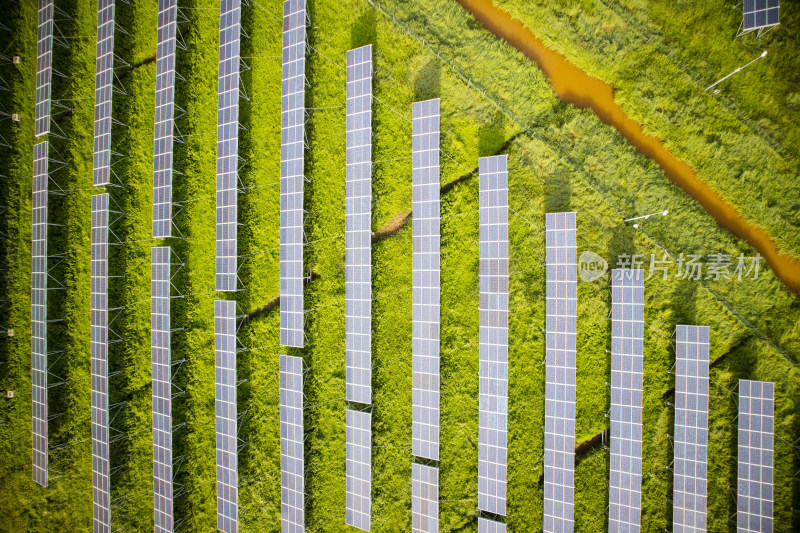 太阳能光伏发电光伏板能源设施