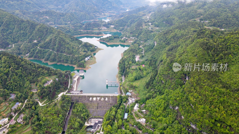 湖北恩施车坝河水库风景水资源