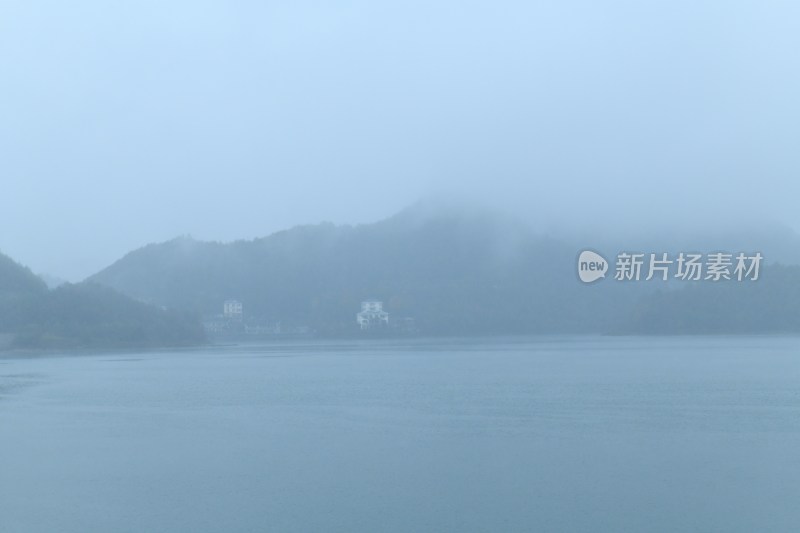 浙江天台山雾景