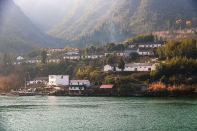 两坝一峡三峡大坝坝区西陵峡长江三峡风光