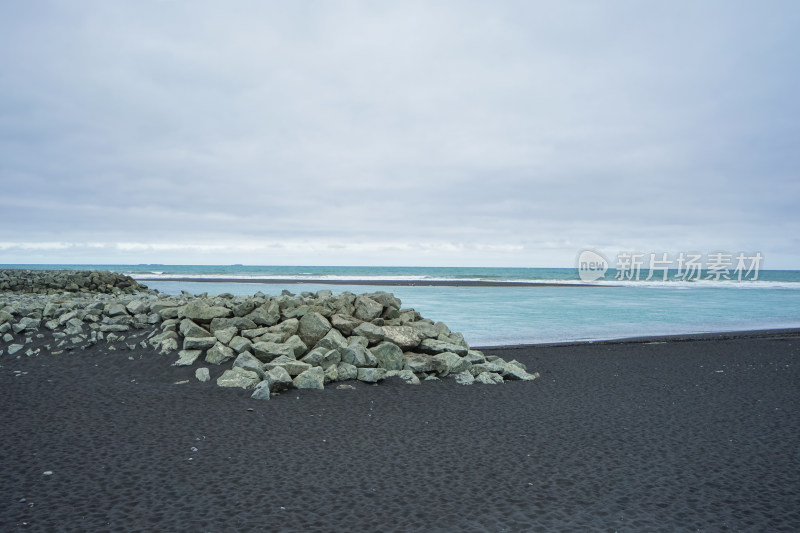 冰岛，钻石沙滩/黑沙滩，DIAMOND BEACH