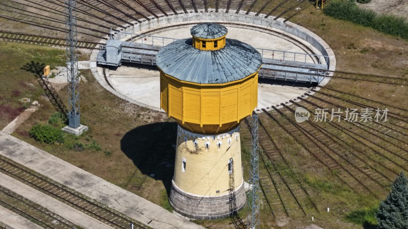 博克图火车站百年供水塔