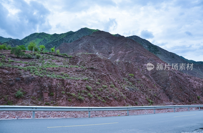 川藏公路318国道西藏地区沿路户外风光