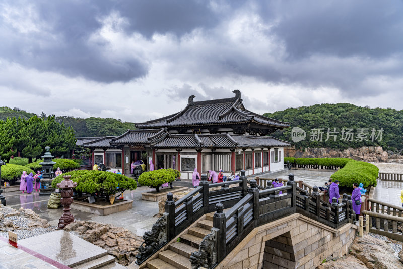 浙江普陀山不肯去观音院