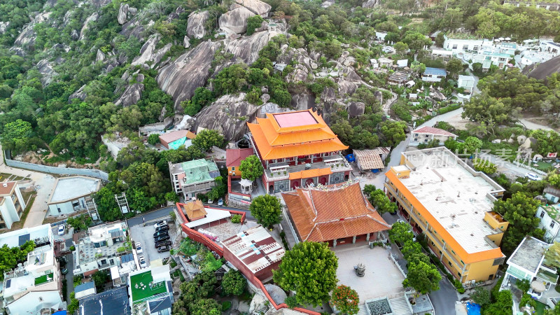 福建厦门厦门太清宫航拍