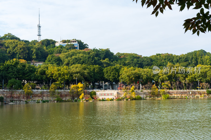 福州黎明湖公园景色