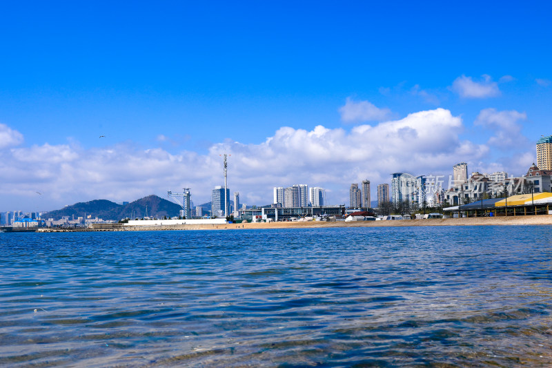 大连星海湾场沙滩浴场