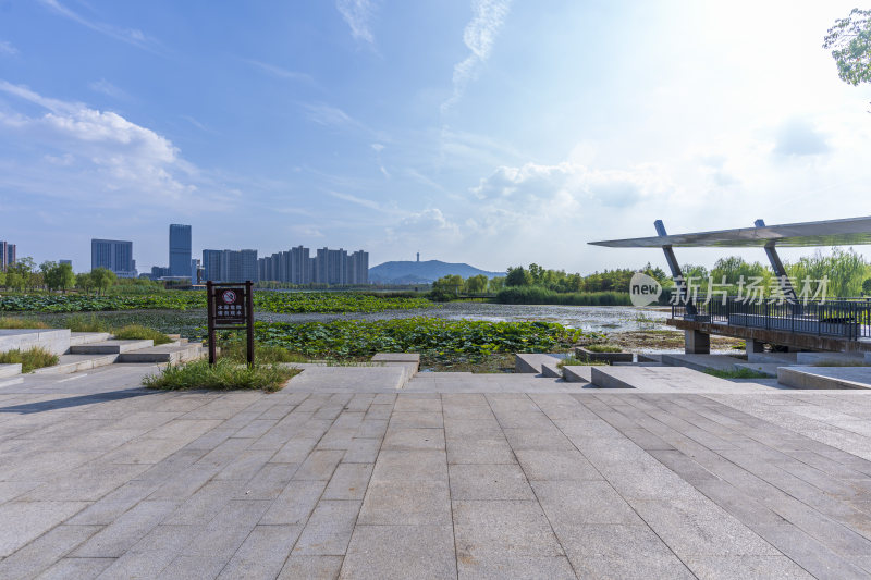 武汉江夏中央大公园风景