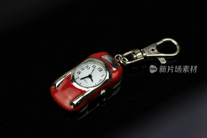 红色小轿车形状计时器摆件装饰品