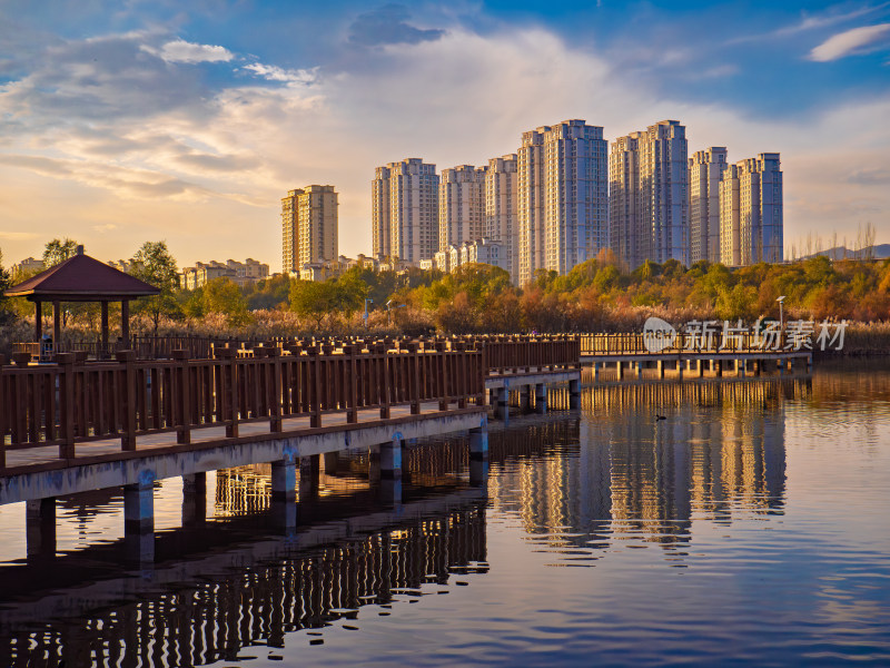 青海西宁宁湖湿地公园