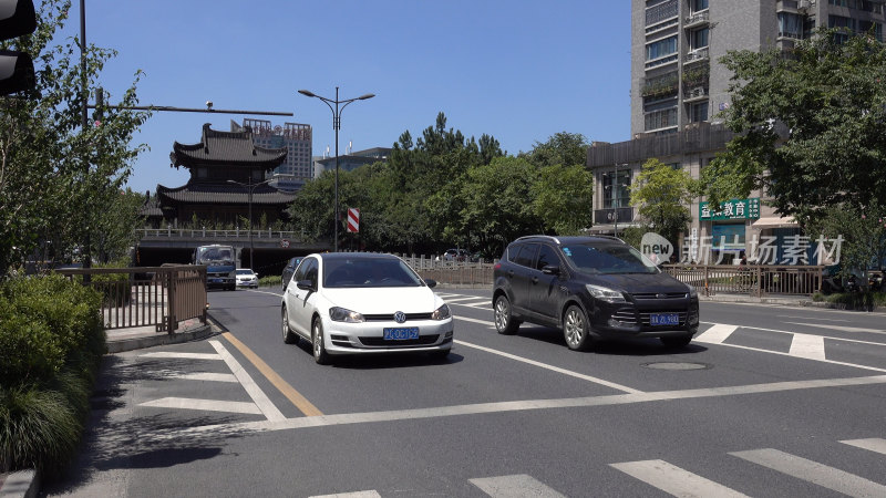 江苏扬州城市道路