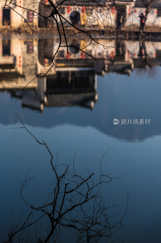 秋天的宏村