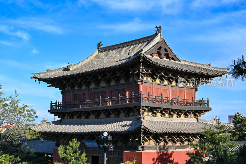 山西大同华严寺 辽代风格建筑