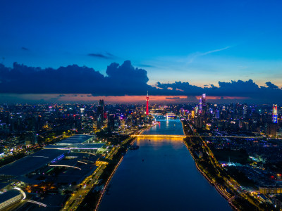 广州夜景 琶洲夜景