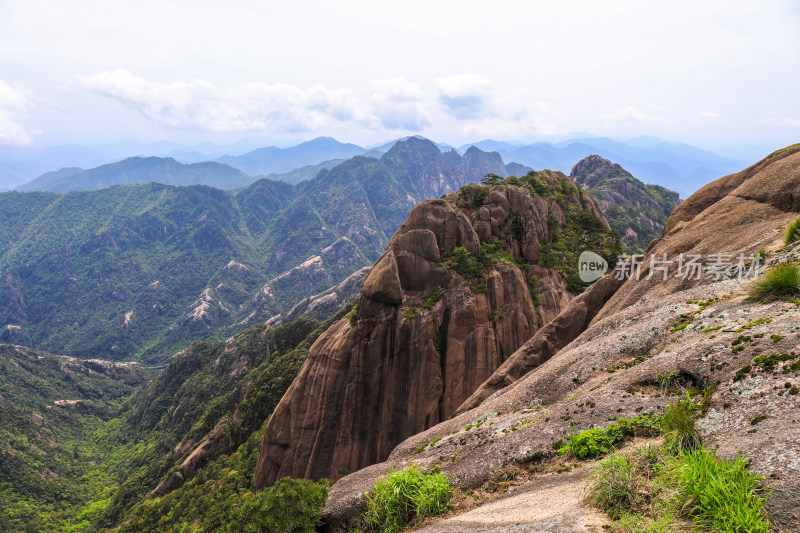 黄山登高自然风光