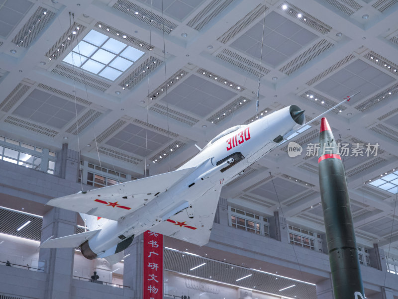 中国人民革命军事博物馆展出的各类战机