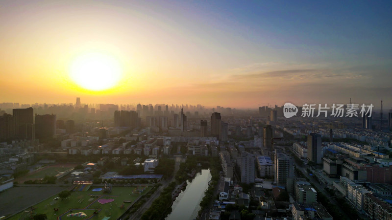 河南省许昌市城市风光