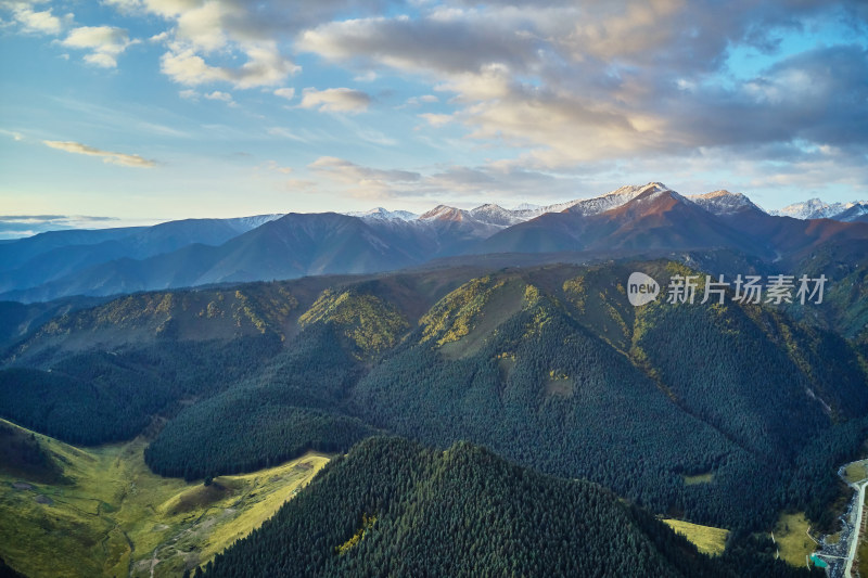 甘肃武威天柱县冰沟河景区