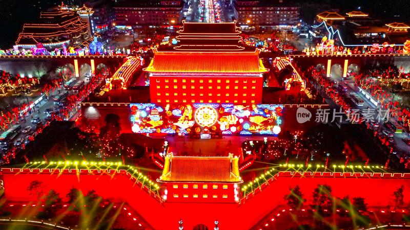 西安永宁门夜景