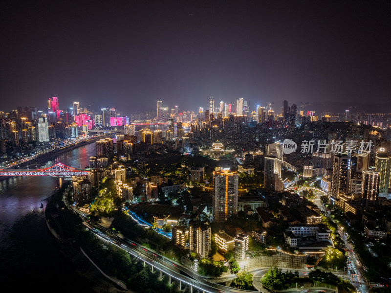 重庆渝中夜景